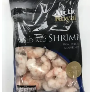 Peeled Wild Red Shrimp 1kg
