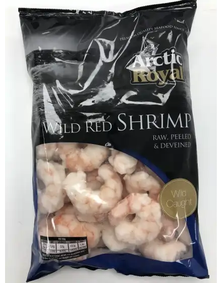 Peeled Wild Red Shrimp 1kg