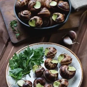 Escargot Snails in Garlic Butter